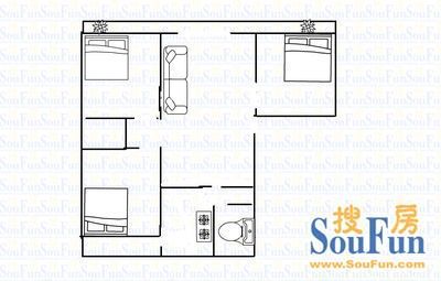 水产街网通宿舍户型图