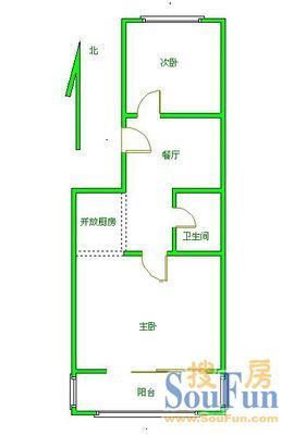 炮局胡同户型图