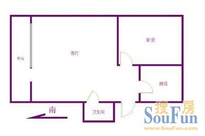 荣景公寓户型图