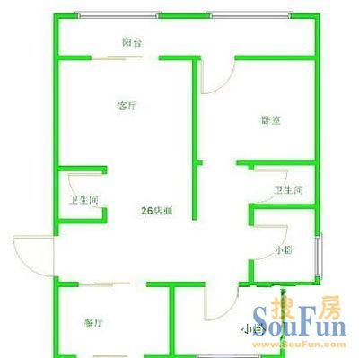 梅花庄小区户型图