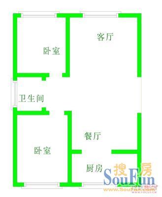 铁路医院宿舍户型图