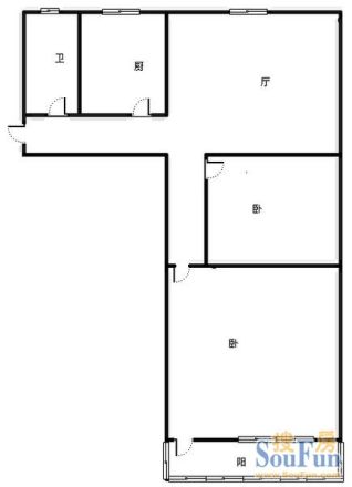 经二纬四单位宿舍户型图