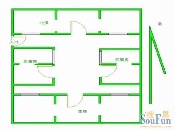 头发胡同户型图