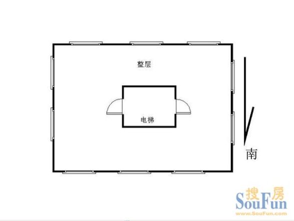 天辰大厦户型图