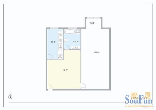 双泉堡甲2号院户型图
