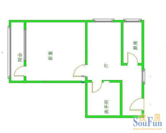 闹市口大街户型图