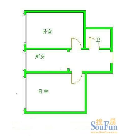 闹市口大街户型图