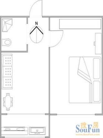 哈佛映像户型图