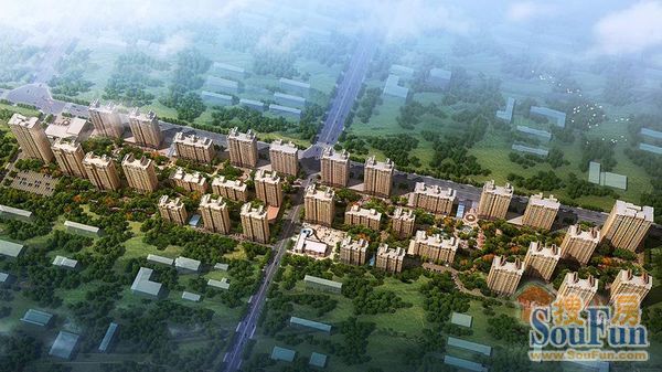 城建南郡实景图