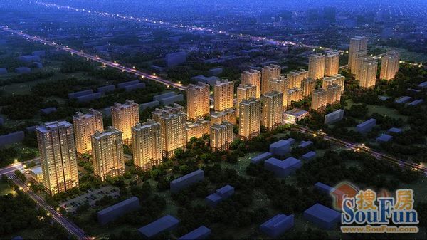 城建南郡实景图