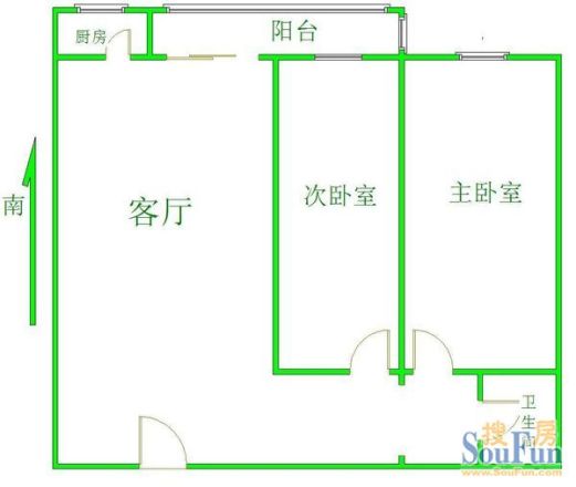 广成大厦户型图