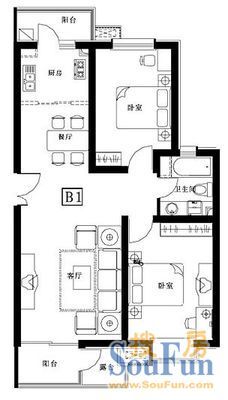 唐庄小区户型图