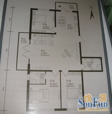 锦宸家园户型图