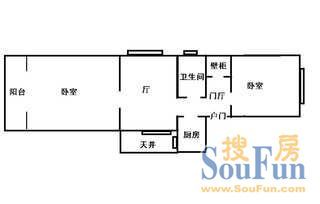 古城住宅小区户型图
