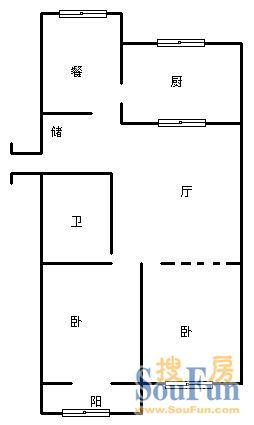 金星花园户型图