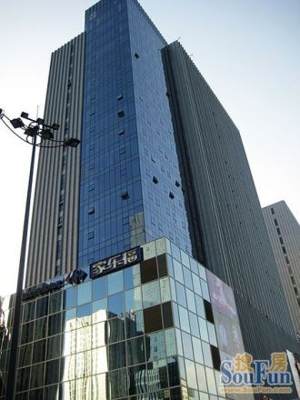 万达广场石景山实景图