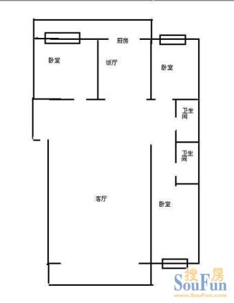 奥林公寓户型图