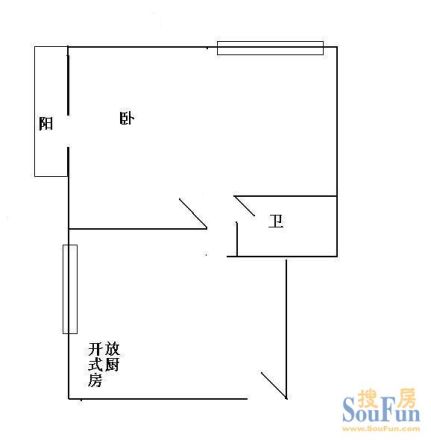 朝外市场街小区户型图