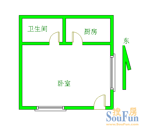 小菊胡同户型图