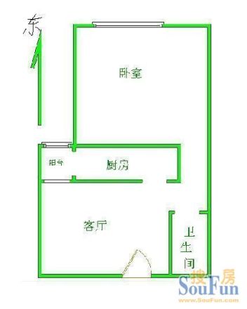 南新华街四合院户型图