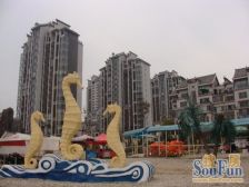 蓝天下官邸海景房 小区前排 南北通透 格局方正