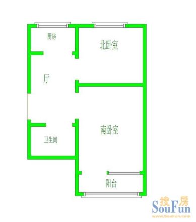 木材厂宿舍户型图