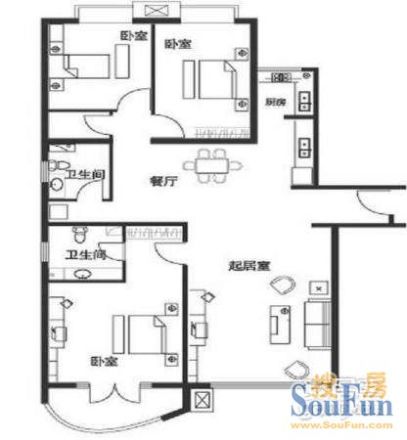 林达大厦户型图