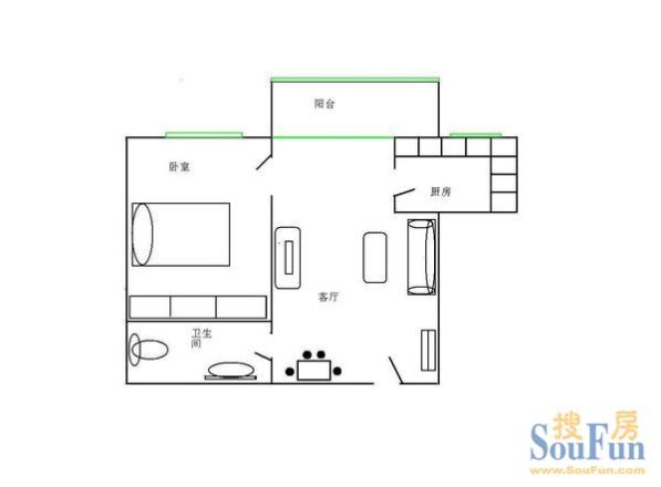 朝内北小街户型图