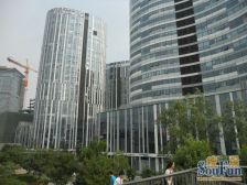 三里屯SOHO高层落地窗2+1视野好