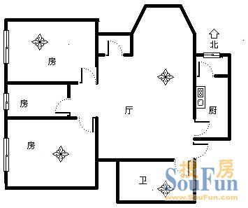 珠江奥古斯塔城邦户型图