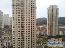 电梯小高后排清净 实用面积大 5平露台 秀月44 采光好