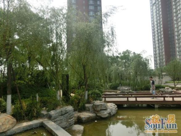 融景城东区实景图