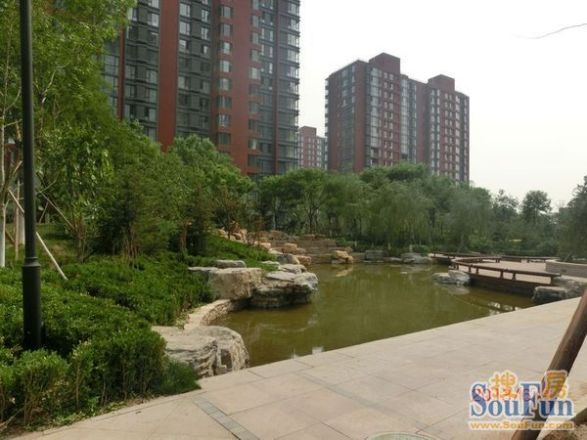 融景城东区实景图