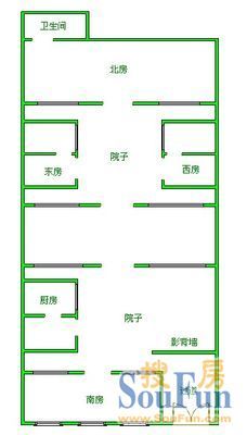 薛家湾胡同户型图