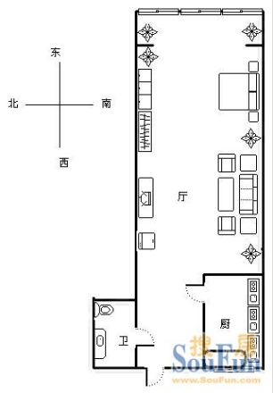 台东步行街户型图
