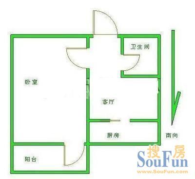 朝外市场街小区户型图