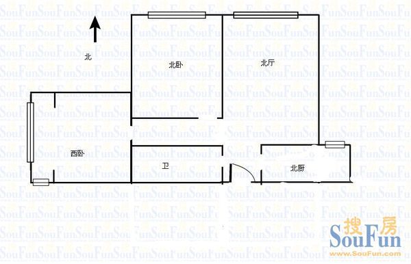 香港花园大公馆商住楼户型图