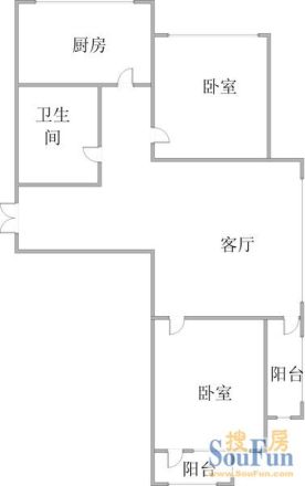 锦泉源D区商住楼户型图