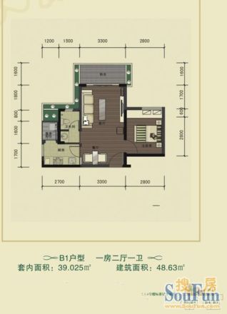 万泉源居户型图