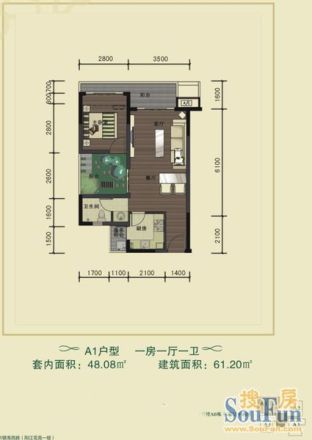 万泉源居户型图
