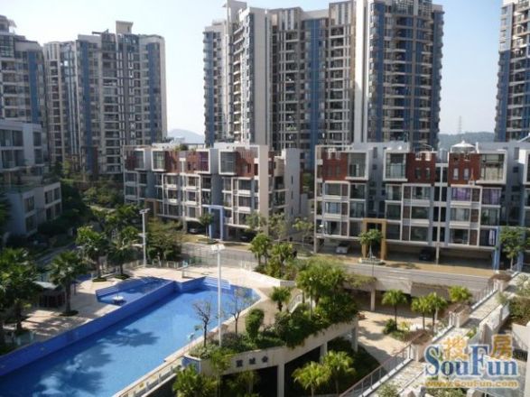 万科四季花城实景图