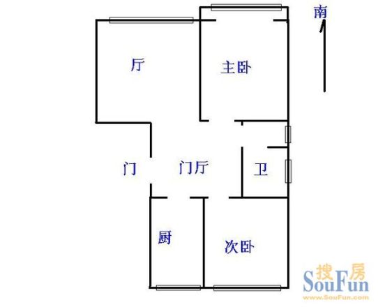 康庄住宅小区户型图