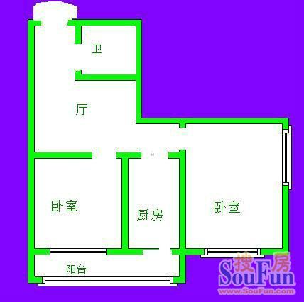 闹市口大街户型图