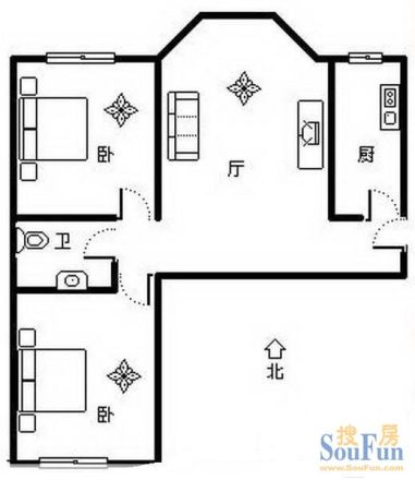 珠江奥古斯塔城邦户型图