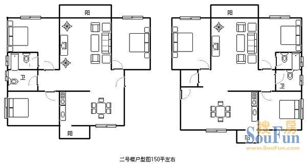 鸿广帝苑花园户型图