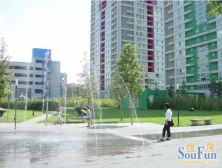 SOHO现代城中高楼层西向跃层,视野开阔。