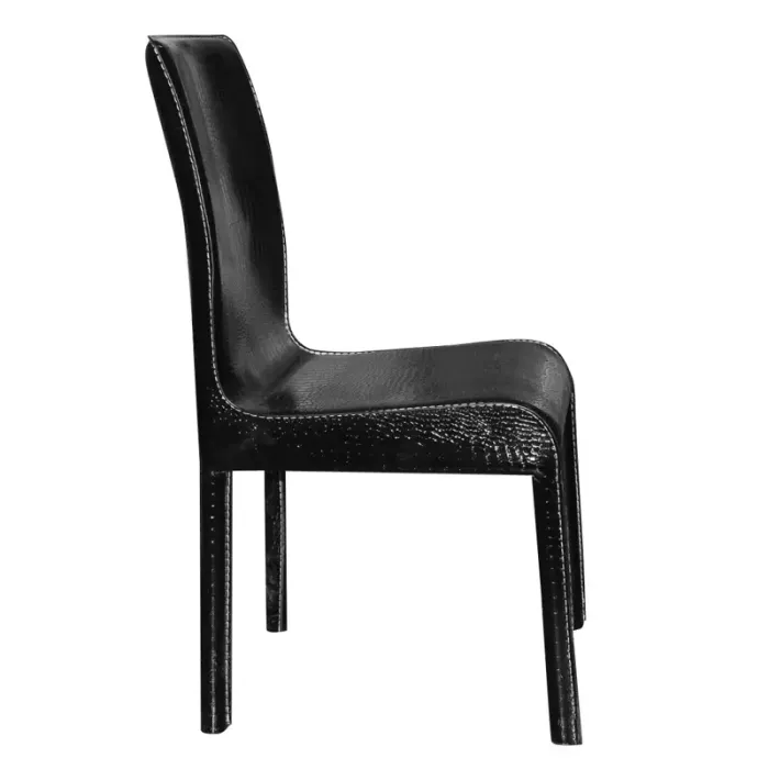 闪电发货 椅子 时尚简约餐椅 鳄鱼纹餐椅 高档pu皮餐椅 特价dc01