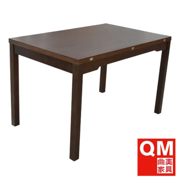 曲美家具 折叠餐桌饭桌 简约现代木桌子 多色包安装09zdt1