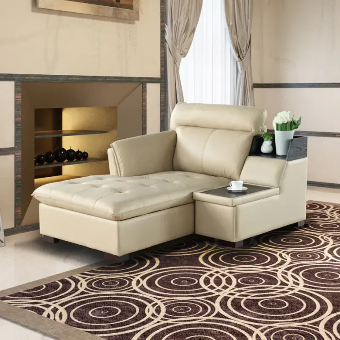 客厅转角皮沙发 现代休闲储物皮沙发 包物流,舒耐特沙发e11039【报价