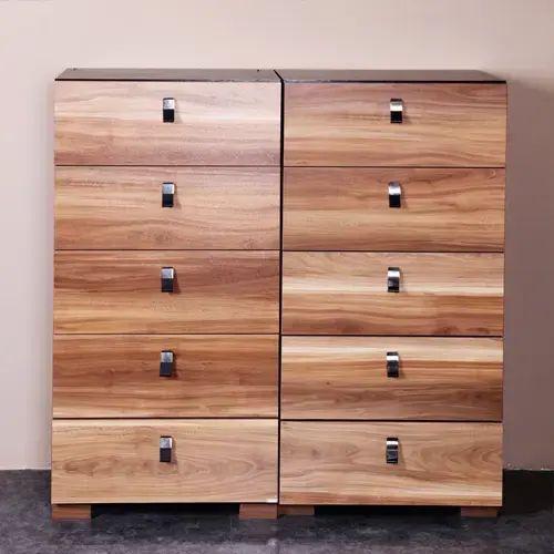 fshs 浅胡桃木 现代板式家具 斗柜 d67822